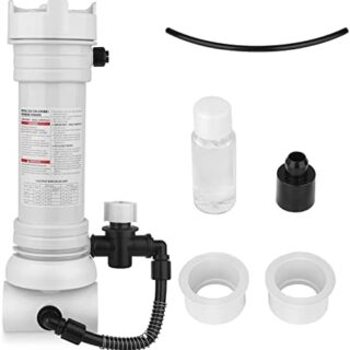 Rainbow modelo 320, clorador de pastillas en línea