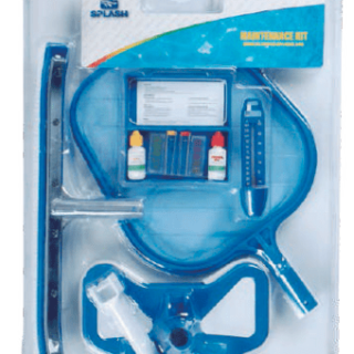 Kit de aseo para piscina residencial con acabado en membrana