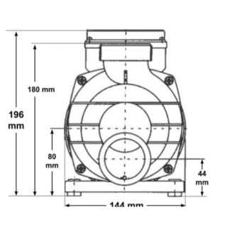 WPP, 1 HP, 25 pies TDH